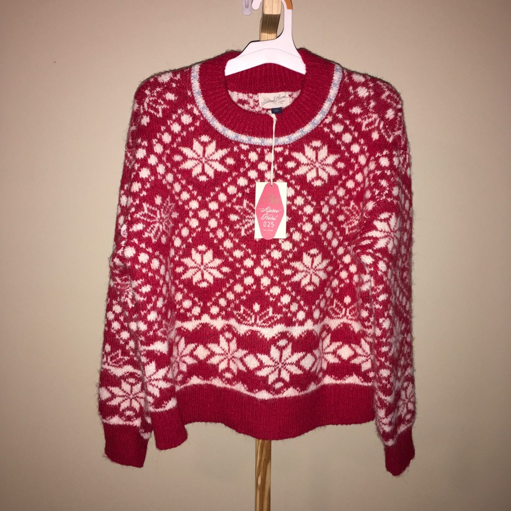 Alpine Hotel 025 Women Snowflake Size small NWT